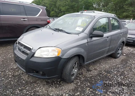 2010 Chevrolet Aveo Lt из США, поврежденный, VIN KL1TD5DE0AB076013
